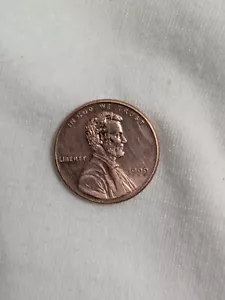 1999 US Lincoln Memorial 1 Cent, No Mint Mark, Error Free, Possible Proof Red - Picture 1 of 2