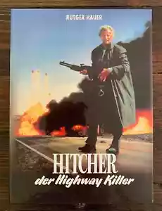 Hitcher Blu-ray / DVD German Mediabook Digibook w/ Rutger Hauer 1986 REGION B - Picture 1 of 5