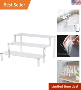 Versatile 3-Tier Acrylic Display Risers for Organizing Desserts & Collectibles - Picture 1 of 9