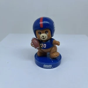 Russ Berrie Bear NFL Ink Stamper New York Giants #20 1980s VTG Super Bowl READ - Picture 1 of 7