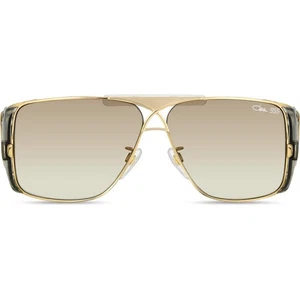 Sunglasses Cazal Legends 955 097 63 11 120 Shiny Gold Brown Brown Gradient Lens - Picture 1 of 5