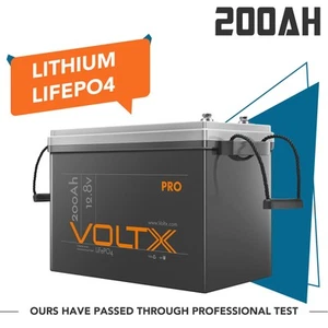 12V 200Ah Battery LiFePO4 Lithium 4000 Cycles BMS Low-Temperature Protection New - Picture 1 of 24