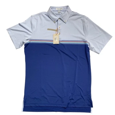 Polo pequeño Campbell Performance golf clásico Peter Millar para hombre MS23EK17B  Foto 1 de 4