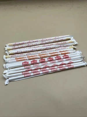 Lote De 13 Pajitas De Colección McDonalds Hardee’s Wendy’s Plástico Sin Abrir Foto 1 de 4