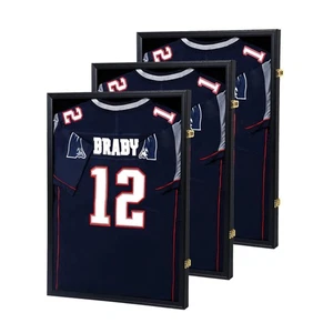 IHEIPYE Trikot Rahmen Vitrine 3er Pack - große Sport Trikot Schatten Box mit - Bild 1 von 7