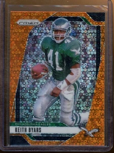 2024 Panini Prizm Keith Byars Orange Disco Prizm Philadelphia Eagles #239 - Picture 1 of 2