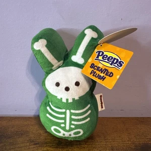 6 Zoll LILA SKELETT Halloween PEEPS PLÜSCH Marshmallow duftender Hase - Bild 1 von 4