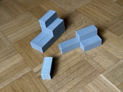 H0 Container Konvolut 9-tlg. (20" & 40" ) - Bild 1 von 4