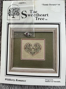 Sweetheart Baum Kreuzstich Karte Teenie Tweenie #8 Wildberry Romance & Charm - Bild 1 von 3