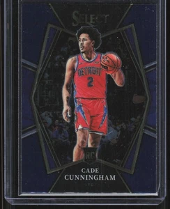 2021-22 Panini Select Cade Cunningham Rookie Detroit Pistons #116 - Picture 1 of 2