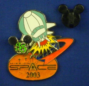 Mission SPACE Blasts Off 35 Magical Milestones LE on card Disney Pin # 48596 - Picture 1 of 4