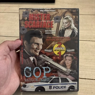 Mister Scarface/Cop In Blue Jeans DVD 1978-2 Movie set New SEALED 2003 Edition - Image 1 of 2