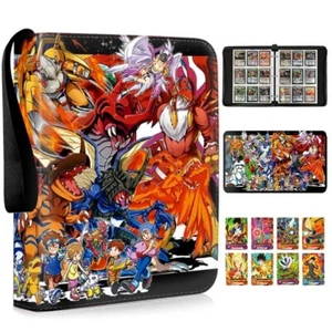 Portatarjetas Carpeta Álbum Colección Digimon CCG 400/900 Estuche para Tarjetas Coleccionables - Imagen 1 de 14