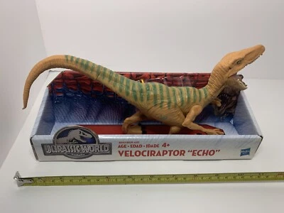New Jurassic World Velociraptor Echo 2015 Dinosaur Hasbro Toy Figure - Image 1 of 4