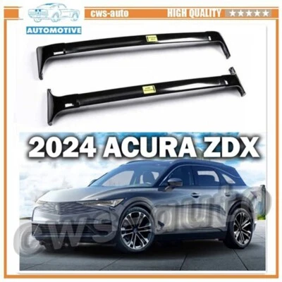 2PCS Fits for Acura ZDX 2024 2025 Aluminum Cross Bar Roof Rack Cargo Carrier Foto 1 de 4
