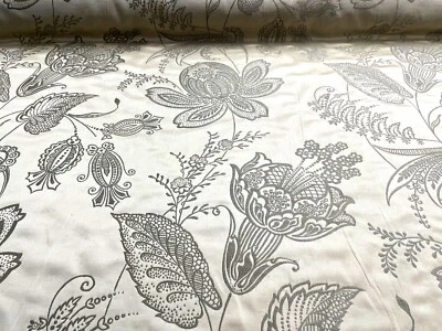 10.3 Metres.Radius Champagne Fabric Jacquard Curtain Craft Roman Blind - image 1 of 4