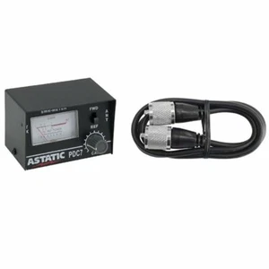 ASTATIC PDC7 SWR RF CB RADIO TEST METER WITH 3' JUMPER CABLE - Zdjęcie 1 z 2