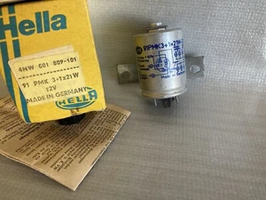 Hella 91 PMK 3+1x21W 12V Flasher Unit Relay 4NW001809-101 Volkswagen Porsche BMW - Picture 1 of 8