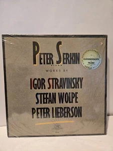 PETER SERKIN Piano STRAVINSKY WOLPE LIEBERSON -Audiophile Pressing-New & Sealed - Picture 1 of 4