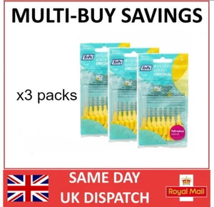 TePe Interdental Brushes 0.7mm Yellow - 3 packets - Multibuy savings - Picture 1 of 1