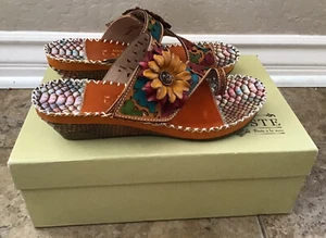 Spring Step L'Artiste Women's Vardi Slide Sandal Camel EU 35 / US 5 - Picture 1 of 7