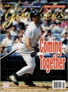 Yankees Magazine, Coming Together, Derek Jeter Poster August 1998, Vol. 19, No 5 - Picture 1 of 1