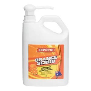 SEPTONE Orange Scrub Heavy Duty Hand Cleaner 2.5kg Pump Bottle - Picture 1 of 1