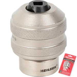 Neilsen Chiave per Rubinetto Intercambiabile Regolabile Cricchetto Mandrino Presa 1/2" M13-M19 - Foto 1 di 2