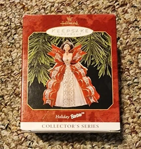 Hallmark Keepsake Ornament Holiday Barbie Collector's Series Christmas 1997 - Picture 1 of 6