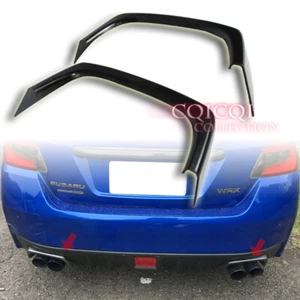 Cubierta de tubo de escape pintada en plata 2 piezas para 15~21 Subaru WRX / WRX STI sedán◎ - Imagen 1 de 4
