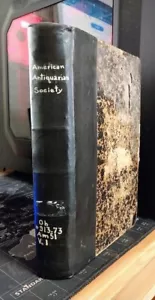 American Antiquarian Society William Manning 1820, Ohio Geschichte enthalten - Bild 1 von 7