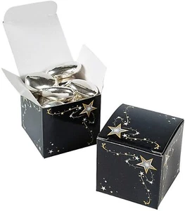 2" Gold Star Gift Box (24pc) - Party Supplies - Containers & Boxes - Paper Boxes - Picture 1 of 1