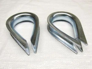 Dedales de cuerda de alambre de 32 mm x2 - bucle comercial de acero galvanizado - Imagen 1 de 2