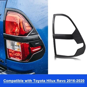 Rücklicht Abdeckung Blende Lampenschutz-Einfassung für Toyota Hilux 2016-2020 - Bild 1 von 10
