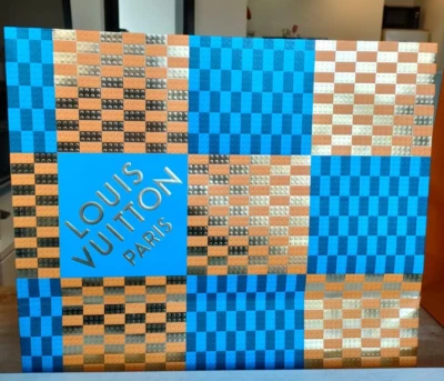 LOUIS VUITTON x LEGO 15.6 X 13.25 X 6.25 Grande Auténtico Regalo Compras Bolsa de Papel Foto 1 de 3