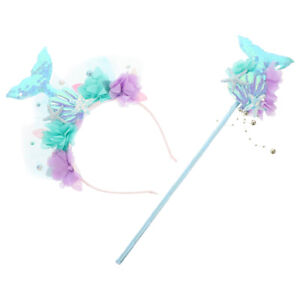 Sparkling Mermaid Headband - Perfect Hairband for Girls' Costumes