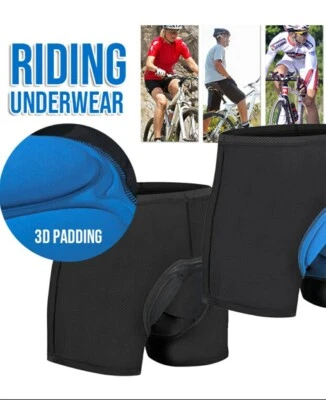 Baleaf 3D 男式男孩骑行短裤看起来像 26-30 英寸腰围,黑色衬垫 — 第 1/4 张图片