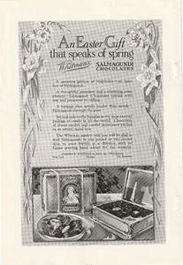 Back-to-back print ad Whitman chocolate & Metropolitan Life insurance, New York - Picture 1 of 5