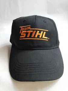 Team STIHL schwarz & orange Baseballmütze Mütze bestickt Kettensäge Power Equipment Shop - Bild 1 von 4