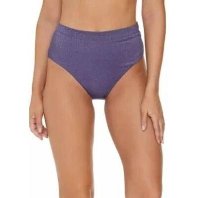 Pantalones de bikini de cintura alta Raisins púrpura brillante - talla XL Foto 1 de 4