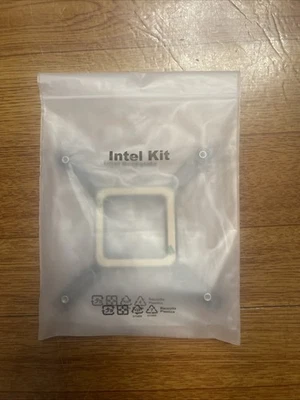 Intel Cpu Cooler Kit. Intel Back Plates New In Bag - Image 1 of 4