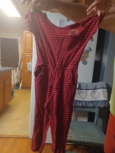 Girls Romper by Old Navy -Red Stripe Size S(6-7) - Picture 1 of 6