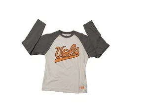 Tennessee Volunteers Shirt Mens Medium Raglan Tee Vols Logo Adidas stretch NCAA - Picture 1 of 22