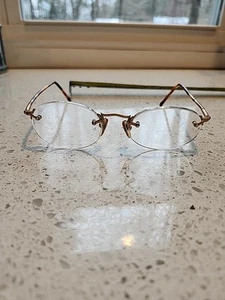 Vintage 1990er Giorgio Armani Brillengestell Randlos Schildpatt Stil 197 - Bild 1 von 18
