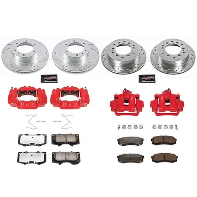 Kit de frenos de disco Powerstop Kc138-36 para 03-09 Toyota 4Runner Fj Cruiser Foto 1 de 4