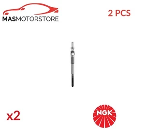 ENGINE GLOW PLUGS NGK 4966 2PCS A FOR JAGUAR X-TYPE 2.2 D 2.2L 114KW,107KW - Picture 1 of 5