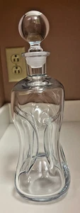 Vtg Holmegaard Kluk Kluk Decanter Bottle Denmark 11.25” MCM Ground Stopper - Picture 1 of 11