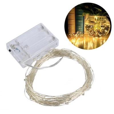  3 Meters Luci Rame Filo Stringa Led Esterno Del Giardino Per La Decorazione - Immagine 1 di 4