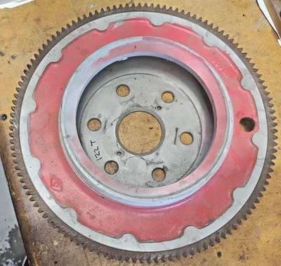 Engranaje de anillo de volante de inercia de arranque Lycoming™ 122 dientes, P/N 69340, usado Foto 1 de 3