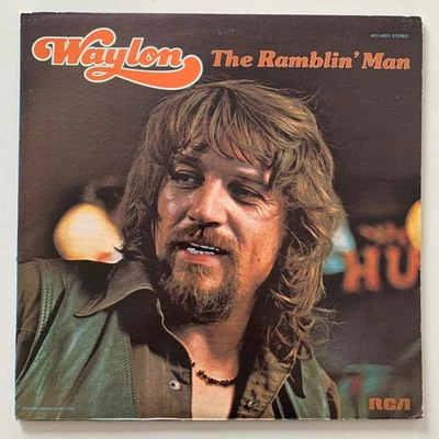 Waylon Jennings – Waylon The Ramblin' Man - US Vinyl LP - Very Good (VG/VG+) - Image 1 of 4